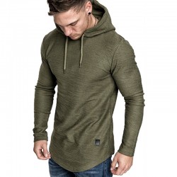 new men's brand solid color sweatshirt fashion men's hoodie spring and autumn winter hip hop hoodie men's long sleeve